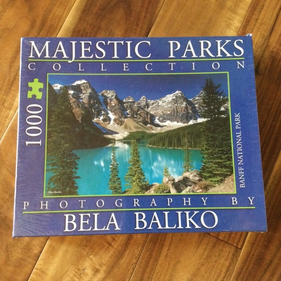 New Factory Sealed Majestic Parks Banff National Park Puzzle by Bela Baliko - Picture 1 of 4